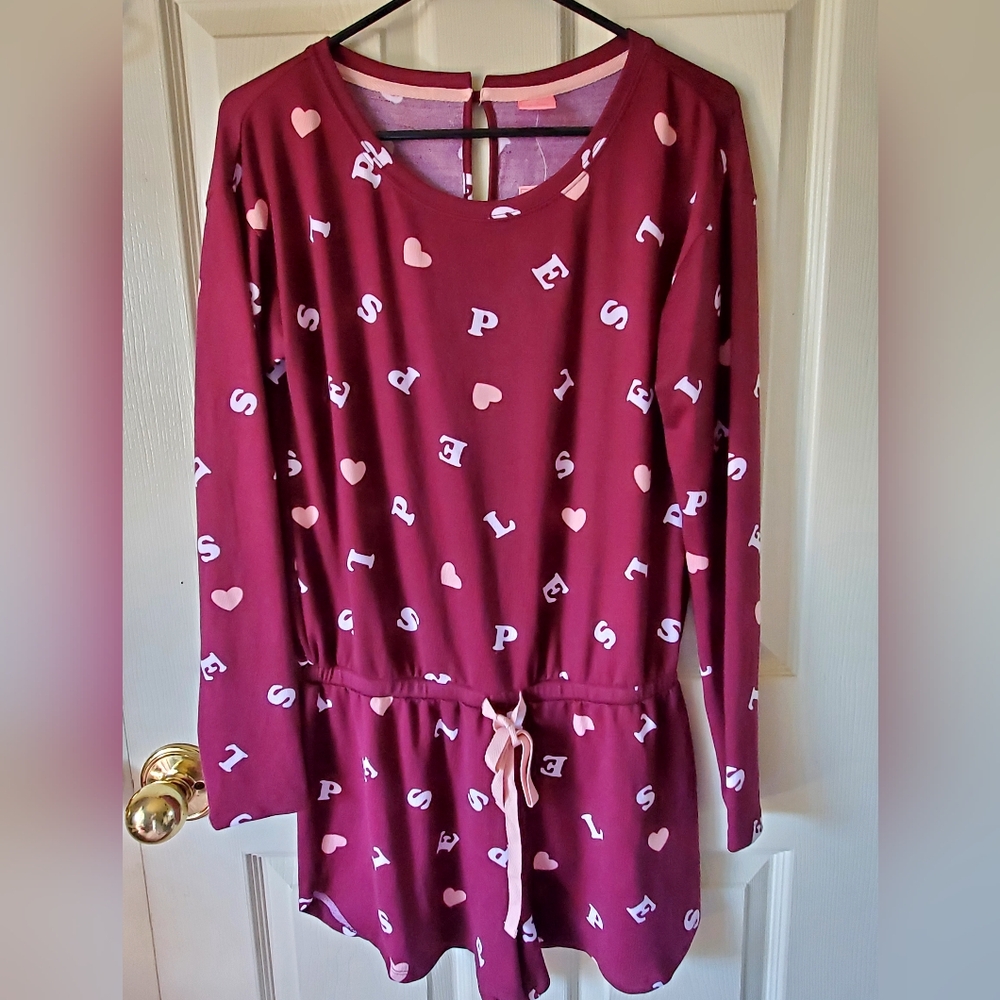 "Tossed Alphabet" Pajama Romper